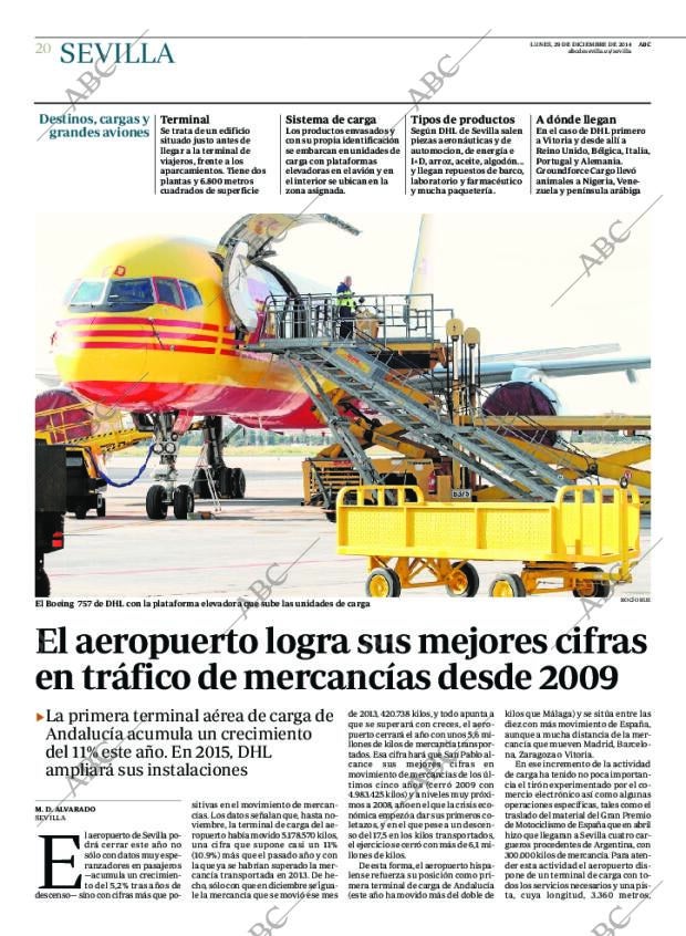 ABC SEVILLA 29-12-2014 página 20