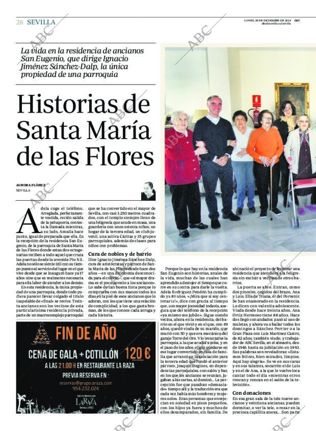 ABC SEVILLA 29-12-2014 página 28