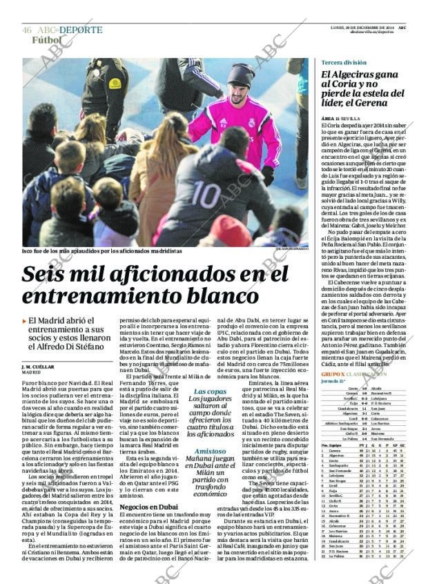 ABC SEVILLA 29-12-2014 página 46