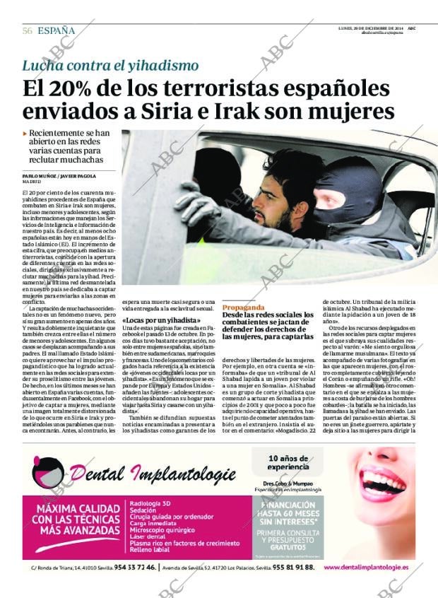 ABC SEVILLA 29-12-2014 página 56
