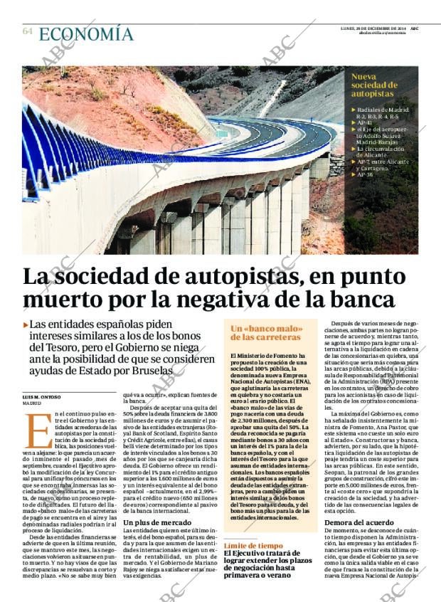 ABC SEVILLA 29-12-2014 página 64