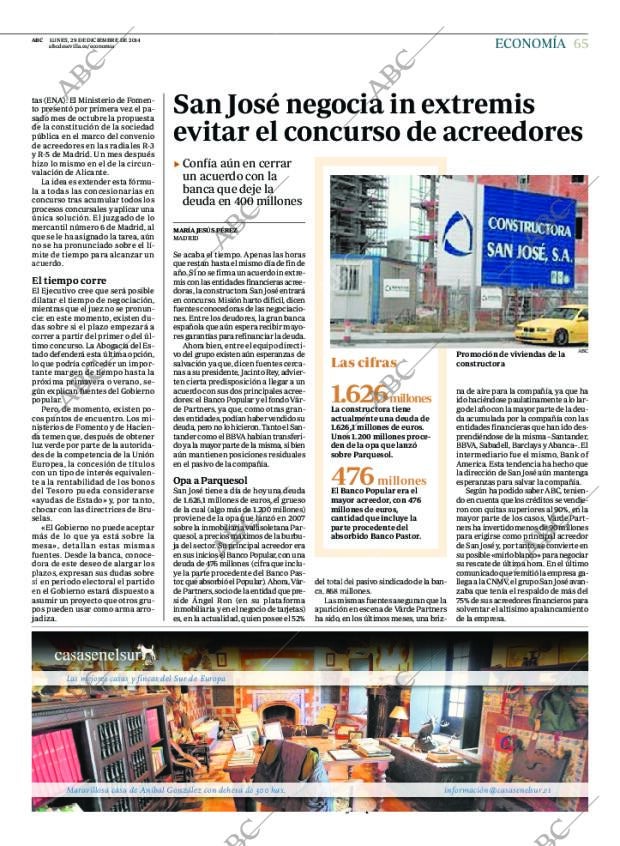 ABC SEVILLA 29-12-2014 página 65