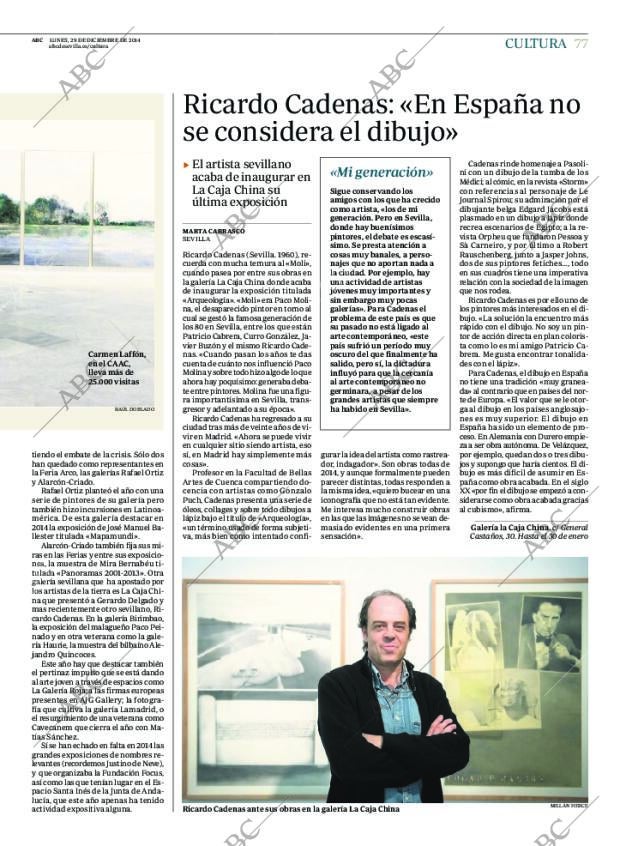 ABC SEVILLA 29-12-2014 página 77