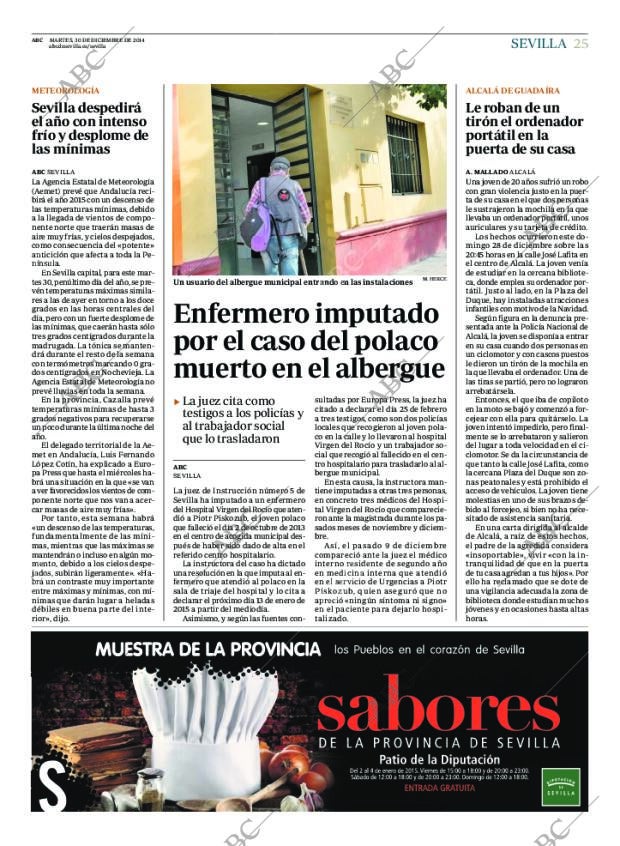 ABC SEVILLA 30-12-2014 página 25