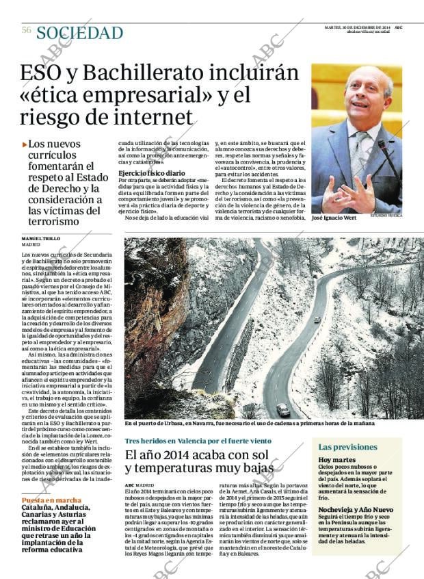 ABC SEVILLA 30-12-2014 página 56