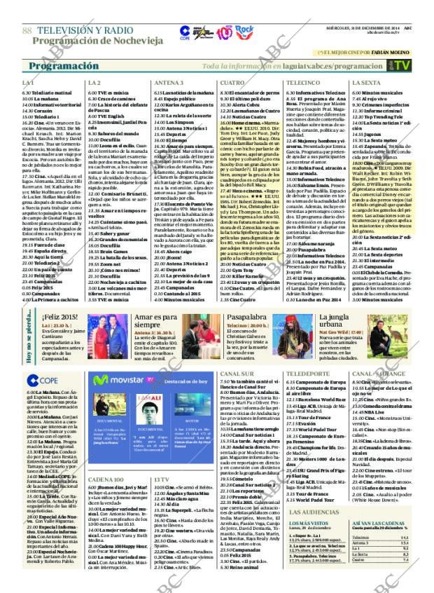 ABC SEVILLA 31-12-2014 página 116