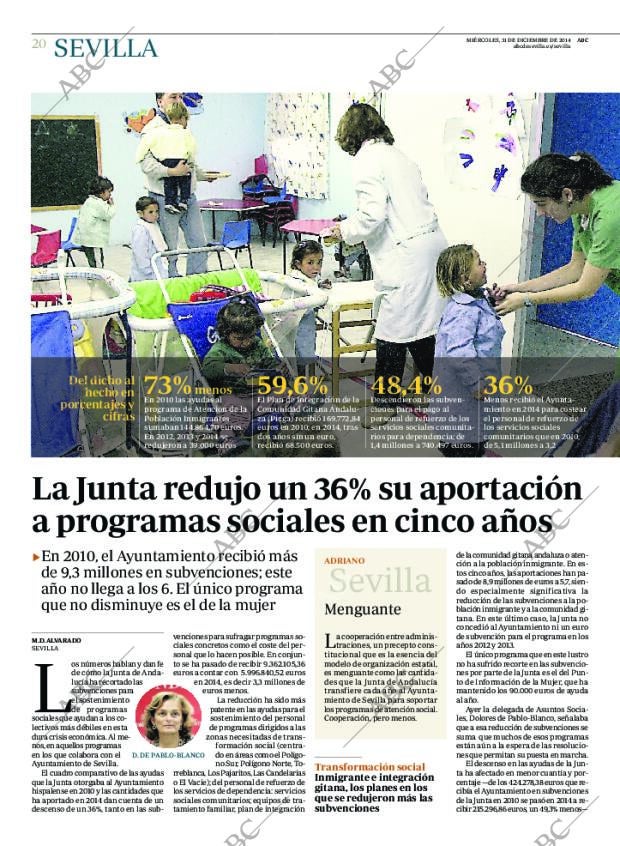 ABC SEVILLA 31-12-2014 página 20