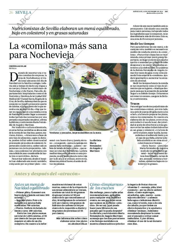 ABC SEVILLA 31-12-2014 página 26