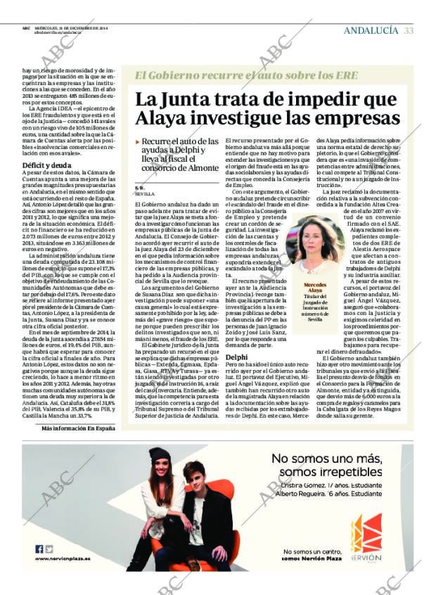ABC SEVILLA 31-12-2014 página 33