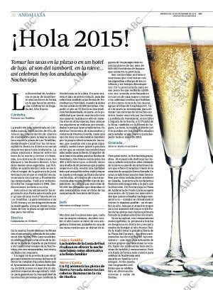 ABC SEVILLA 31-12-2014 página 36