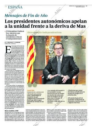 ABC SEVILLA 31-12-2014 página 38