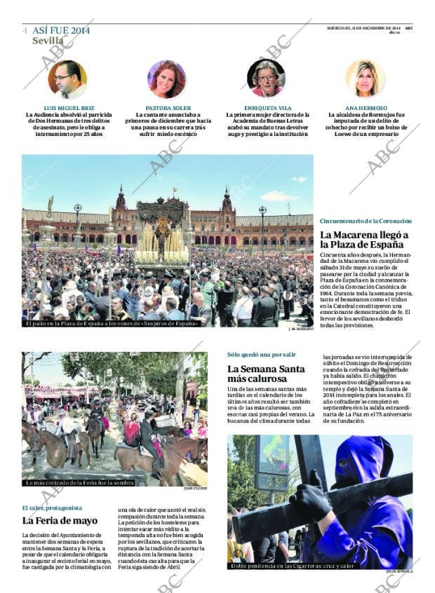 ABC SEVILLA 31-12-2014 página 50