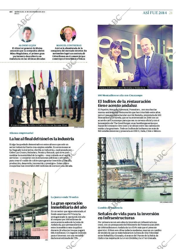 ABC SEVILLA 31-12-2014 página 67