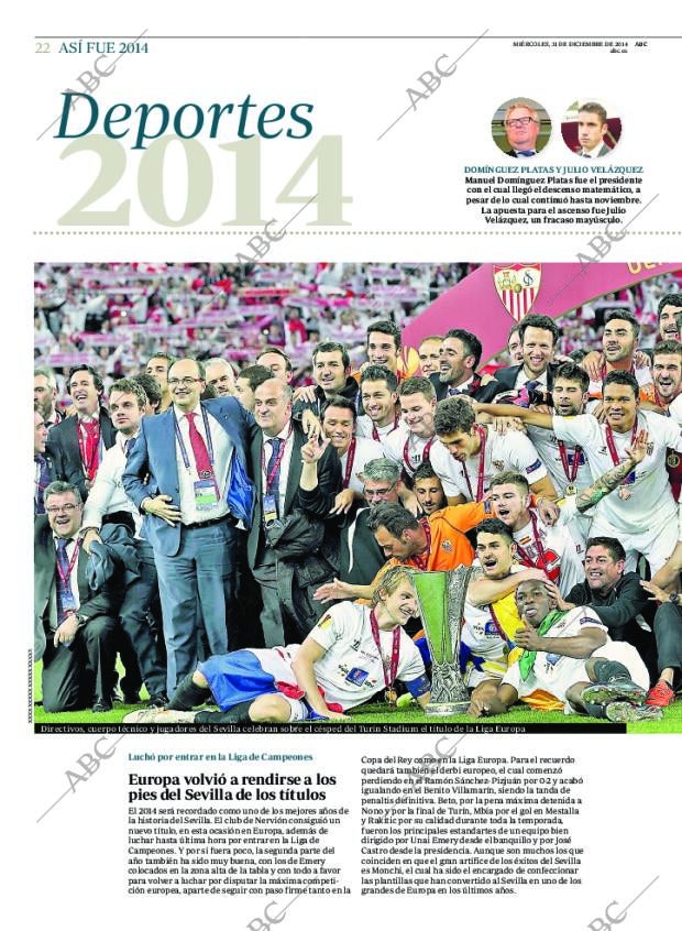 ABC SEVILLA 31-12-2014 página 68