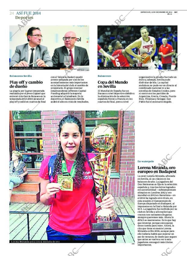 ABC SEVILLA 31-12-2014 página 70