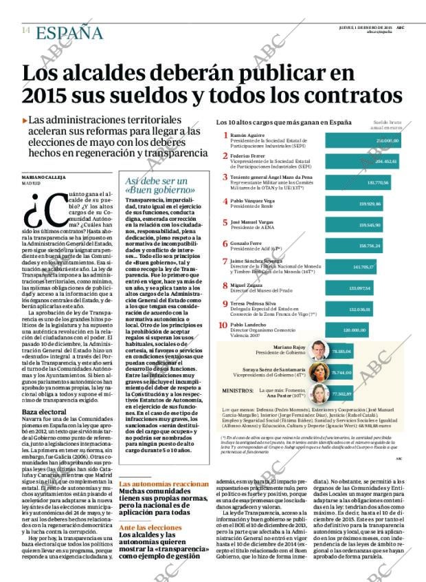 ABC SEVILLA 01-01-2015 página 14