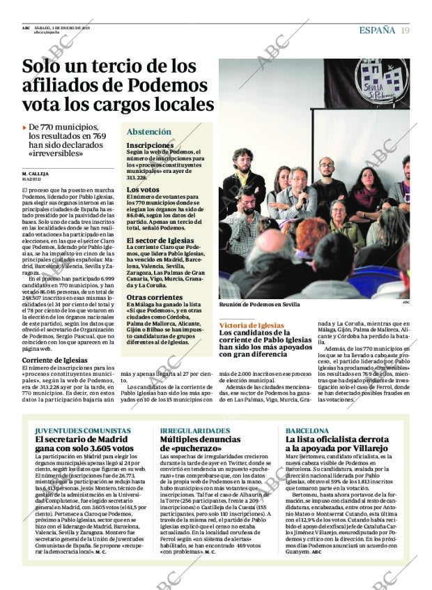 ABC MADRID 03-01-2015 página 19