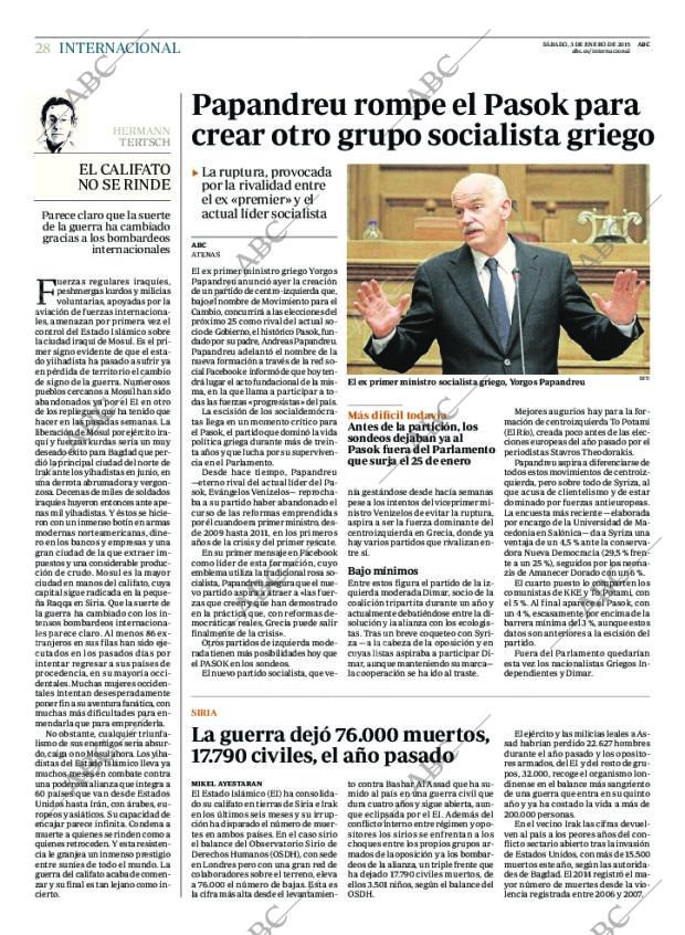 ABC MADRID 03-01-2015 página 28