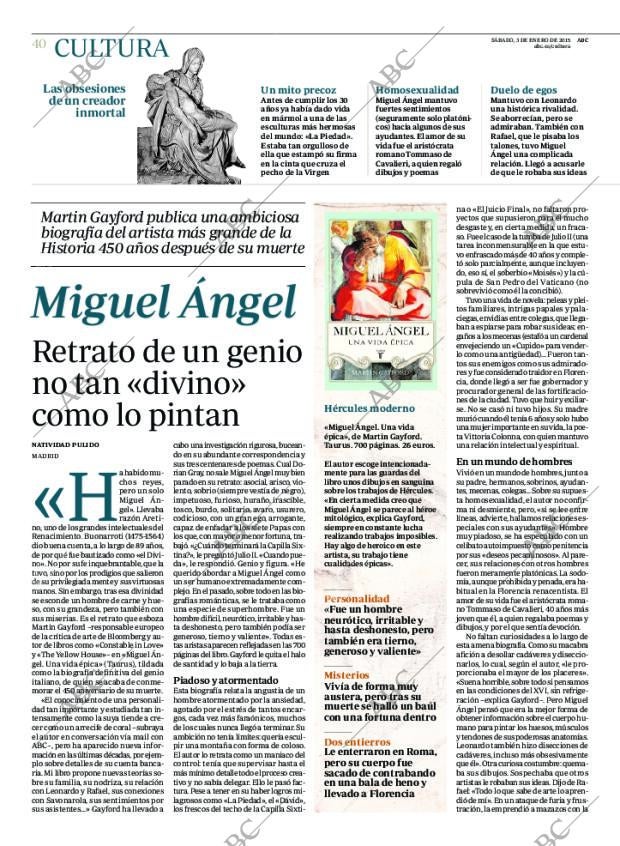 ABC MADRID 03-01-2015 página 40