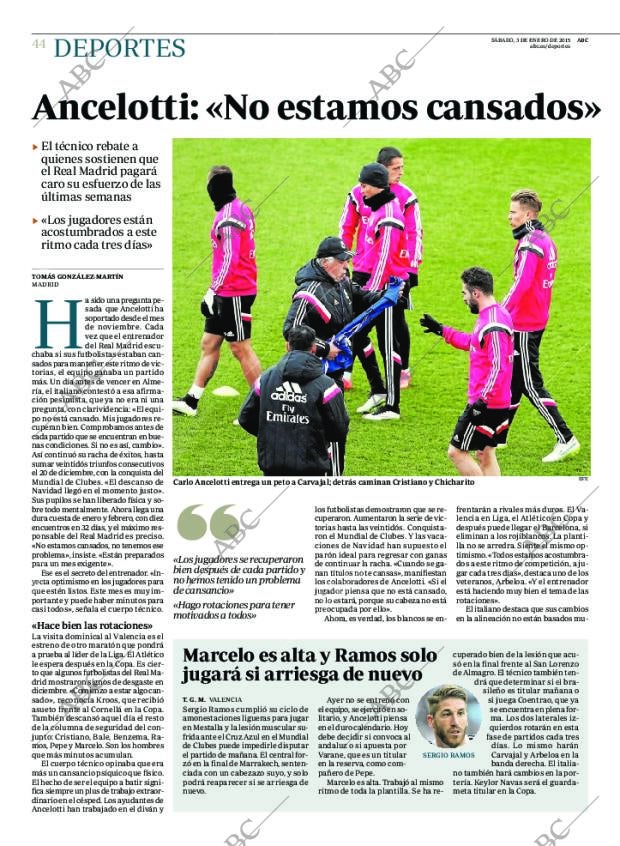 ABC MADRID 03-01-2015 página 44