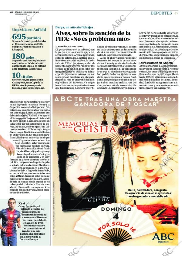 ABC MADRID 03-01-2015 página 47