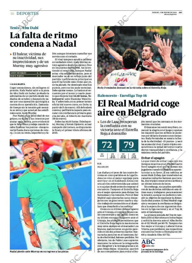 ABC MADRID 03-01-2015 página 48