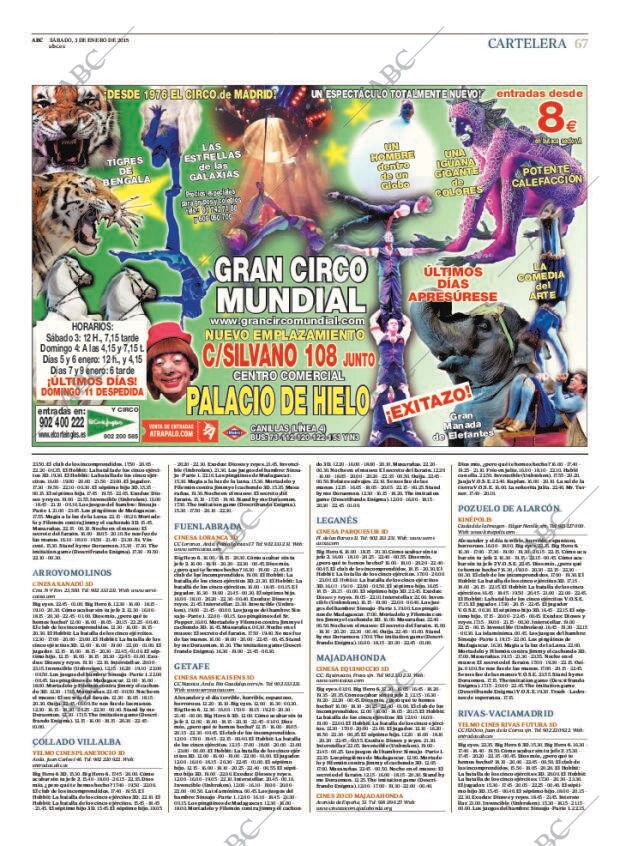 ABC MADRID 03-01-2015 página 67