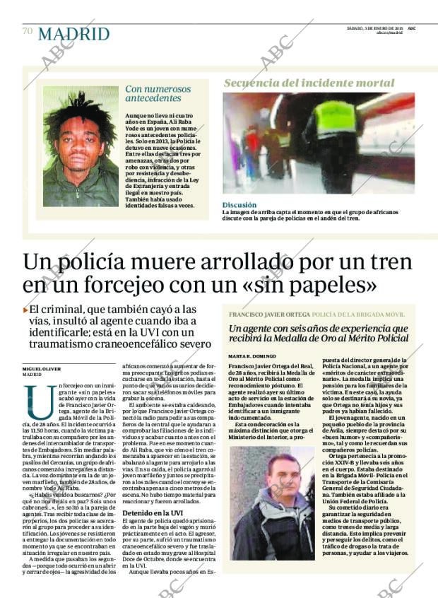 ABC MADRID 03-01-2015 página 70