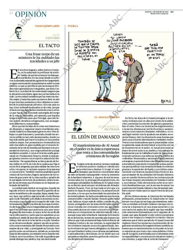 ABC SEVILLA 03-01-2015 página 14