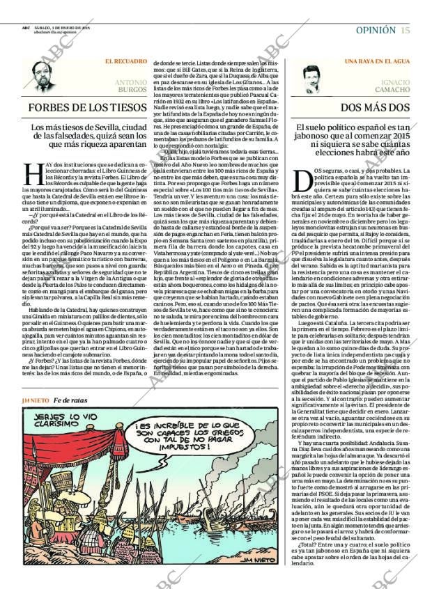 ABC SEVILLA 03-01-2015 página 15