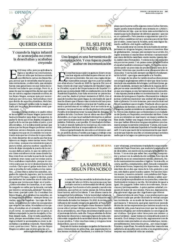 ABC SEVILLA 03-01-2015 página 16