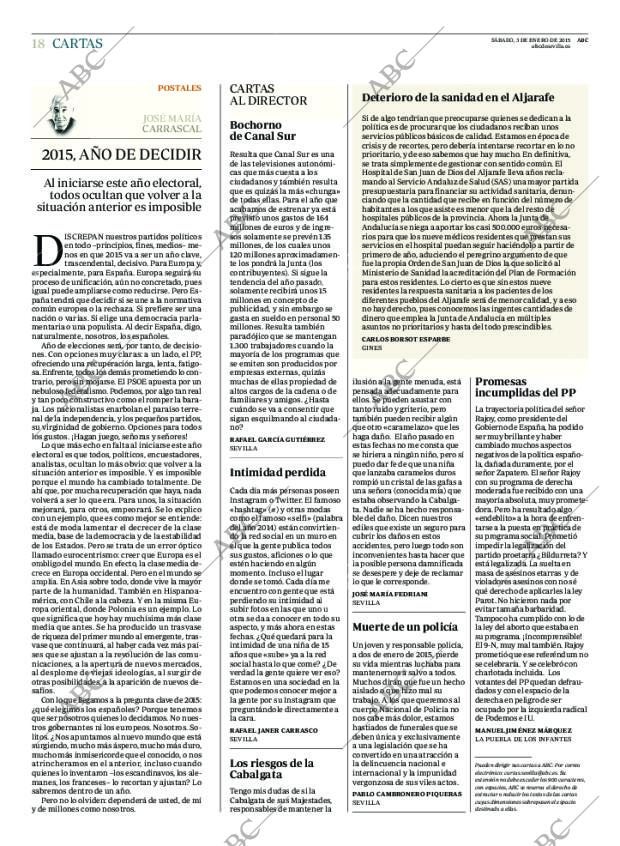 ABC SEVILLA 03-01-2015 página 18