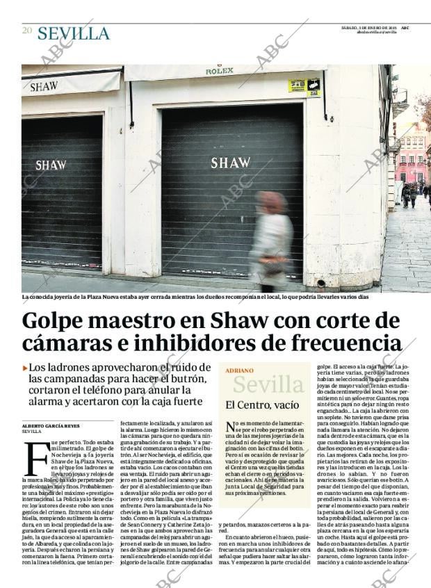 ABC SEVILLA 03-01-2015 página 20