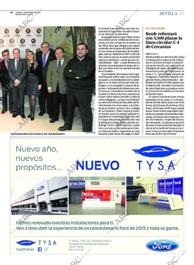 ABC SEVILLA 03-01-2015 página 25