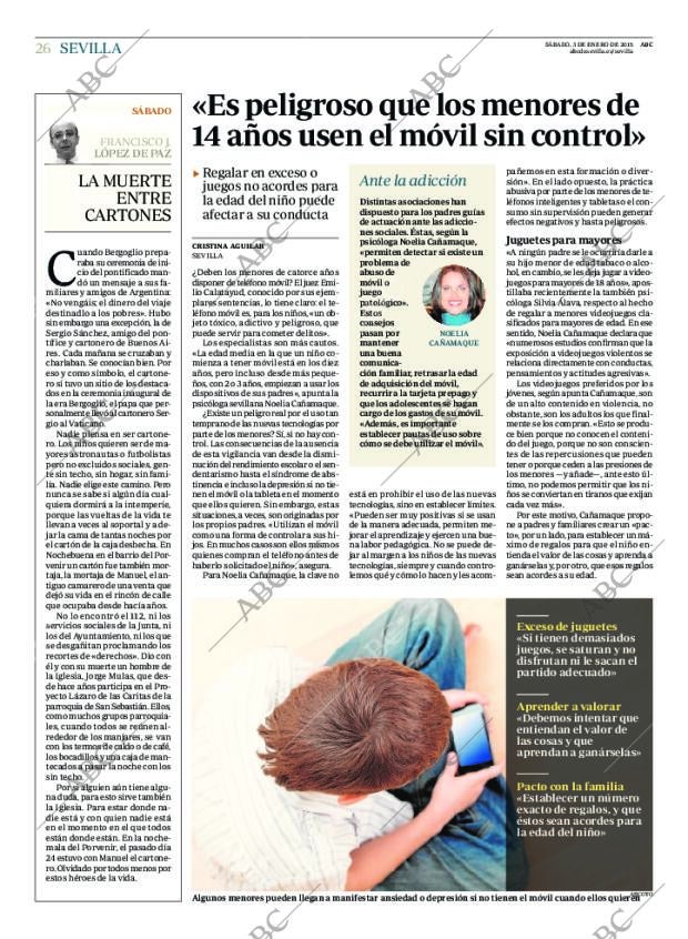ABC SEVILLA 03-01-2015 página 26