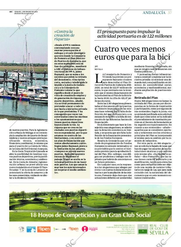 ABC SEVILLA 03-01-2015 página 37
