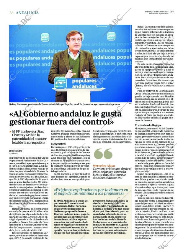 ABC SEVILLA 03-01-2015 página 38