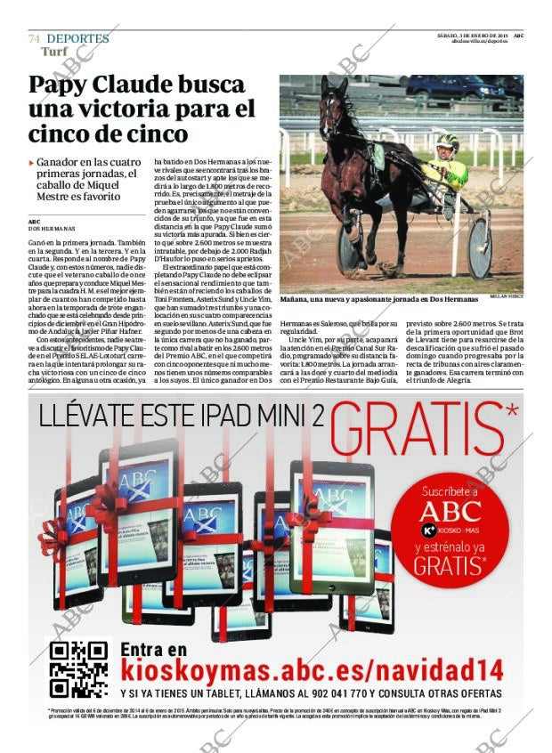 ABC SEVILLA 03-01-2015 página 74