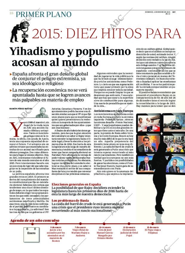 ABC MADRID 04-01-2015 página 18