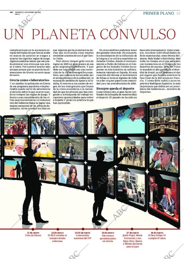 ABC MADRID 04-01-2015 página 19