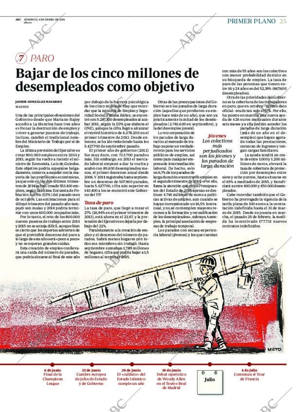 ABC MADRID 04-01-2015 página 25