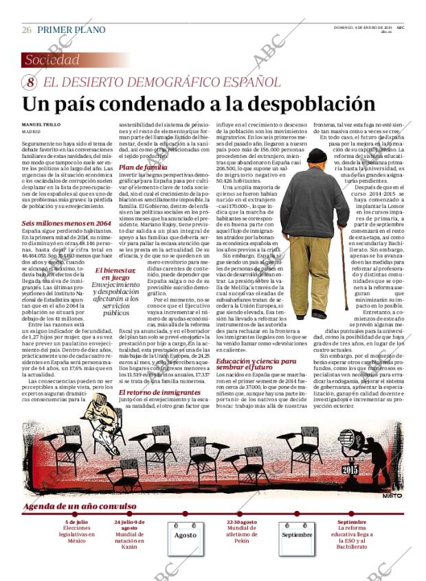 ABC MADRID 04-01-2015 página 26