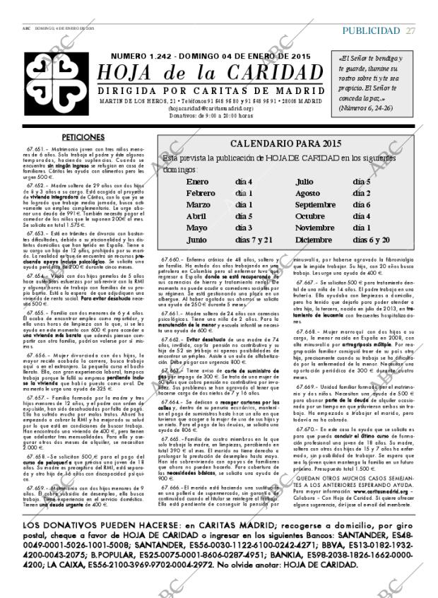 ABC MADRID 04-01-2015 página 27