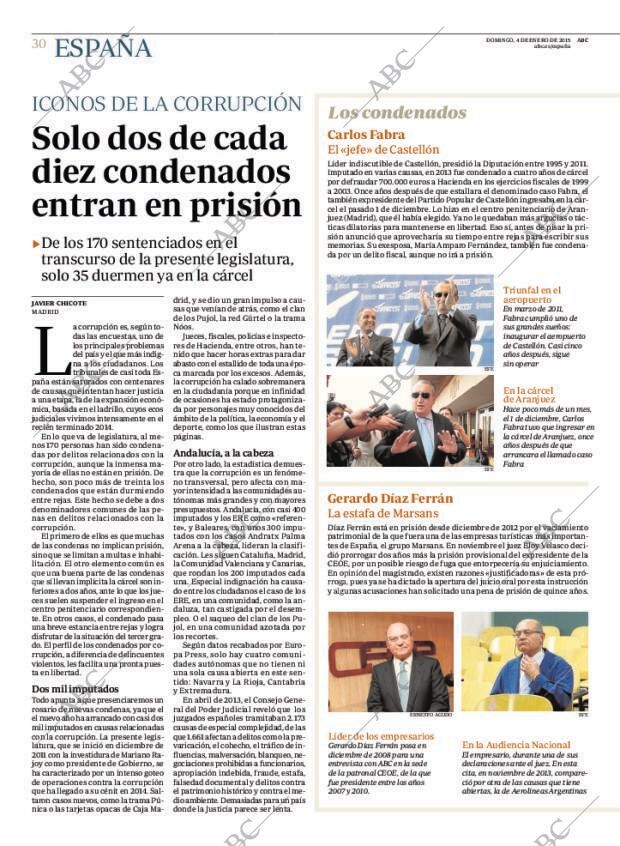 ABC MADRID 04-01-2015 página 30