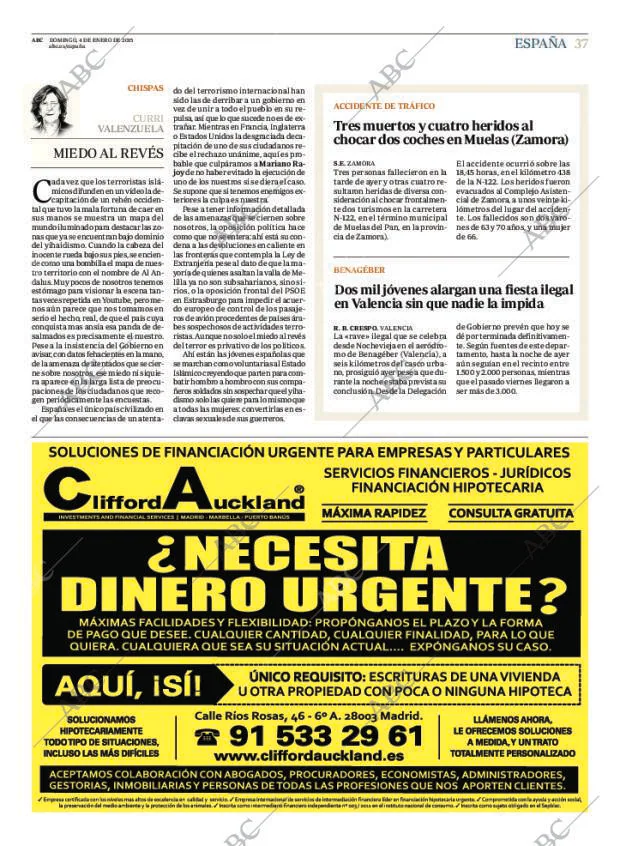 ABC MADRID 04-01-2015 página 37