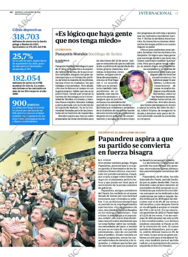 ABC MADRID 04-01-2015 página 41