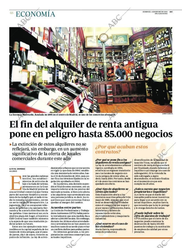 ABC MADRID 04-01-2015 página 48