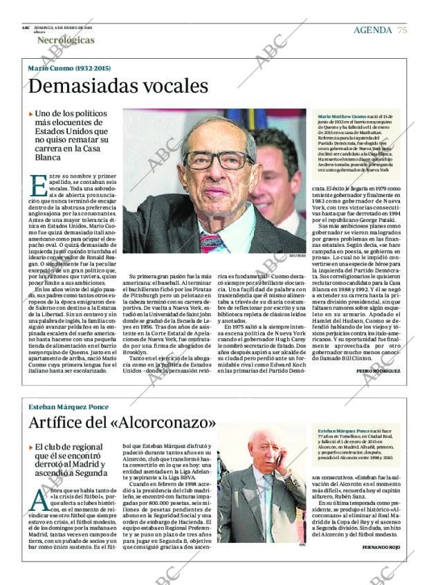 ABC MADRID 04-01-2015 página 75