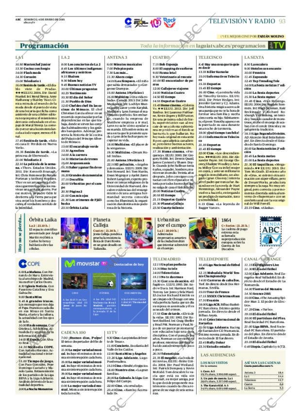 ABC MADRID 04-01-2015 página 93