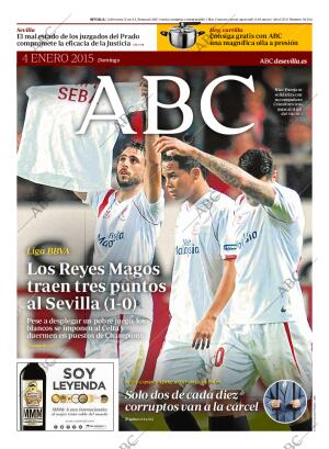 ABC SEVILLA 04-01-2015 página 1